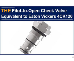 Pilot To Open Check Valve Eaton 4ck120