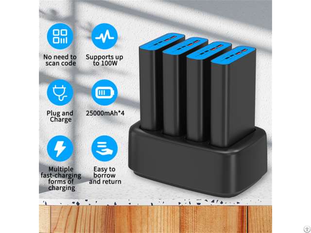 High Phone Charging Dock Power Bank Station Rental Manufacturers