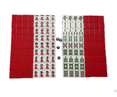 Chinese Mahjong Red Adult Entertainment Game