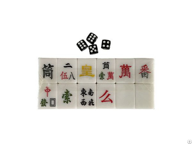 Premium Party Game Melamine Customizable Vietnamese Mahjong