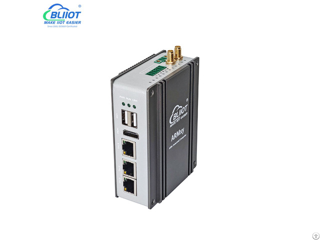 Rk3568b2 4 A55 Embedded Mini Pc Industrial Computer With 1tops Npu 2di 2do Hdmi For Smart Factory