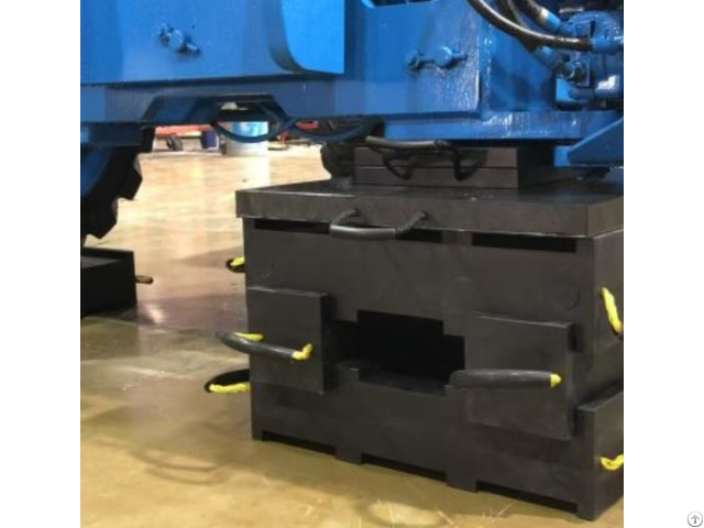 Corrosion Resistant Interlocking Cribbing Blocks For Tank Support