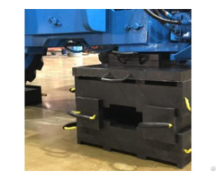 Corrosion Resistant Interlocking Cribbing Blocks For Tank Support