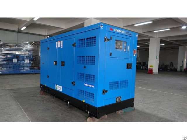 Low Price Soundproof Water Cooled 80kw 100kva Diesel Electric Generator Powered By Volvo Engine