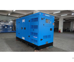 Low Price Soundproof Water Cooled 80kw 100kva Diesel Electric Generator Powered By Volvo Engine