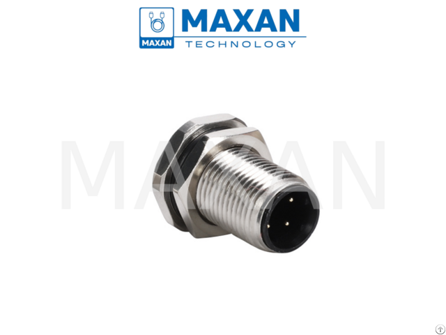 M12 Connector 1838420 1 Te Connectivity Compatible Mb 12k031x4rsg2 Maxan Waterproof