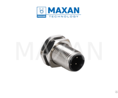 M12 Connector 1838420 1 Te Connectivity Compatible Mb 12k031x4rsg2 Maxan Waterproof