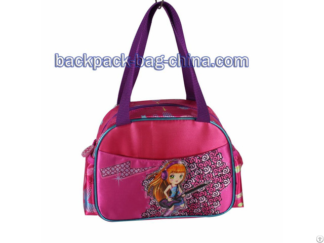 School Dark Pink Handbag