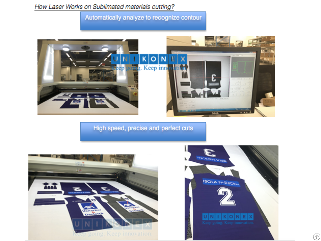 Laser Cutting Dye Sublimation Printed Fabric Textiles And The Other Material