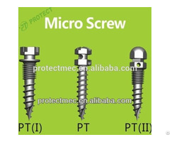 Protect Orthodontic Micro Implant Mini Screws With High Quality Titanium Dental Implants