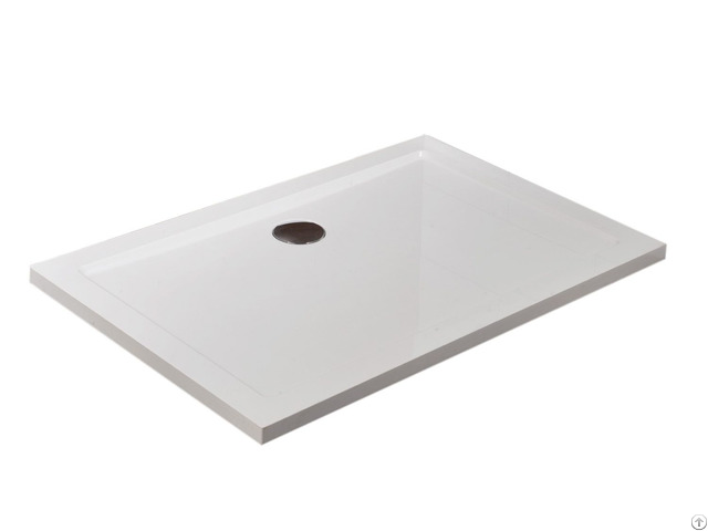 Smc Rectangle 80 120 4cm Shower Tray