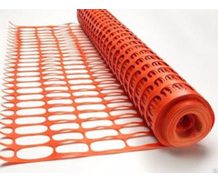 High Visible Orange Barrier Safety Temporary Fence