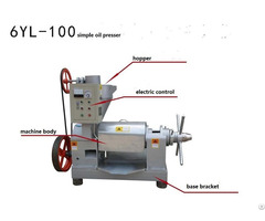 Simple Oil Press Machine