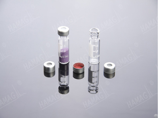 Crimp-top Vials,aluminum Caps And Septa, Wide Opening Nd11