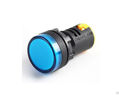 Led Pilot Lamp Signal Light Indicator 22mm Ad26b 22ds Blue