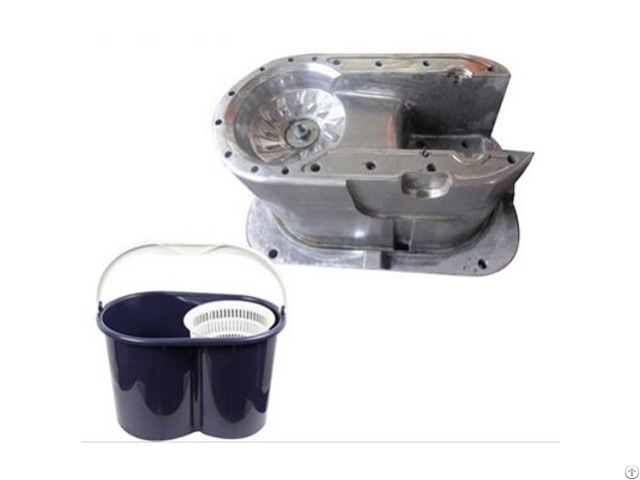 Pp Plastic Mop Bucket Injection Mold