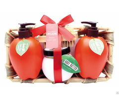 Fresh Apple Spa Set Bath And Body Personal Care Gift Sets