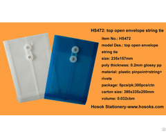 Hs472 Top Open Envelope String Tie