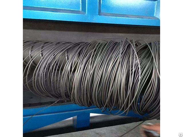 Wire Rod Coil Shot Blasting Machine