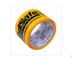 Printed Adhesive Packaging Tape Bopp Sensitive High Impact Resistance