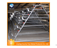 Four Tier Chicken Layer Battery Cage For Tanzania Poultry Farm