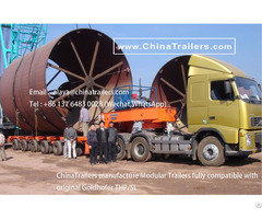 Goldhofer Thp Sl 6 Model Modular Trailer Manufactured By Chinatrailers For Brazil