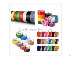 Natural Rubber Adhesive Cloth Duct Tape White Color