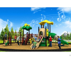 Popular Cartoon Series Outdoor Playground Equipment Combined Slide Wd Cr181