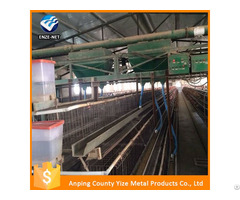 Chicken Broiler Feeding Equipment Layer Poultry Rearing Cages