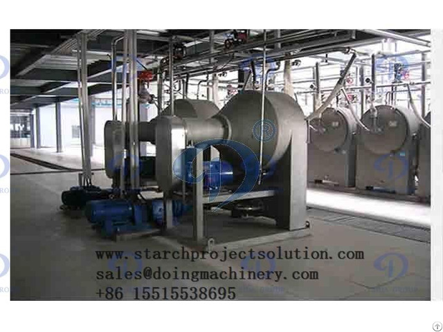 Nigeria Client 50tpd Cassava Starch Processing Plant Project Start Installation