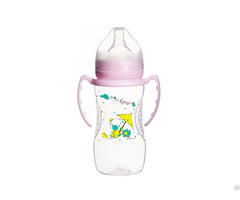 Non Toxic Newborn Wide Neck Baby Feeding Bottle With Milk Container