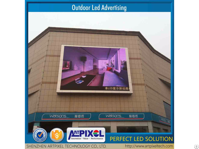 Latest Released Outdoor Usage Energy Saving Factory Price P8 Led Screen