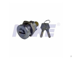 Cylinder Lock For Vending Equipment Zinc Alloy Brass Nickel Plated
