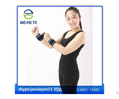 Factory Price Tourmaline Magnetic Wrist Brace Elastic Fabric Cloth Aft H004