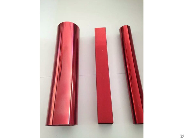 Stainless Steel Electrophoresing Pipe With Colurful Surface