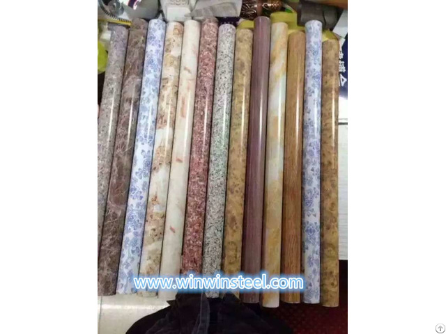 Marbled And Graining Stainless Steel Pipe