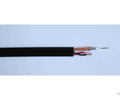 Siamese Coaxial Cable Rg59 With 2 0 75sqmm Power Line For Video System