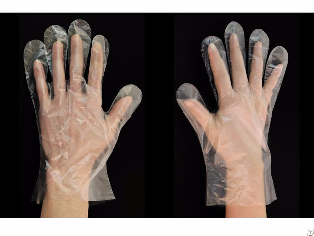 Low Cost Personal Protective Disposable Poly Gloves