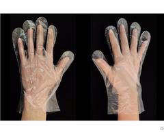 Low Cost Personal Protective Disposable Poly Gloves