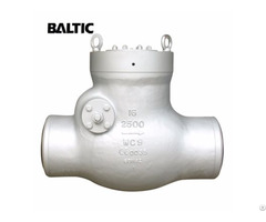 Pressure Seal Bonnet Swing Check Valve A217 Wc9 16in Cl2500