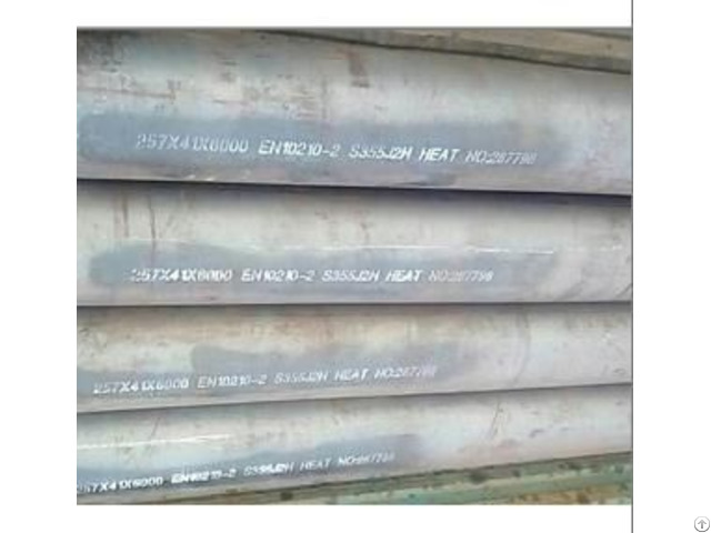 S355j2h Seamless Pipes Od 257 Mm