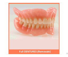 Full Dentures Removale