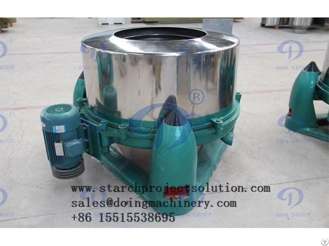 Starch Centrifugal Screen Cassava Processing Machine