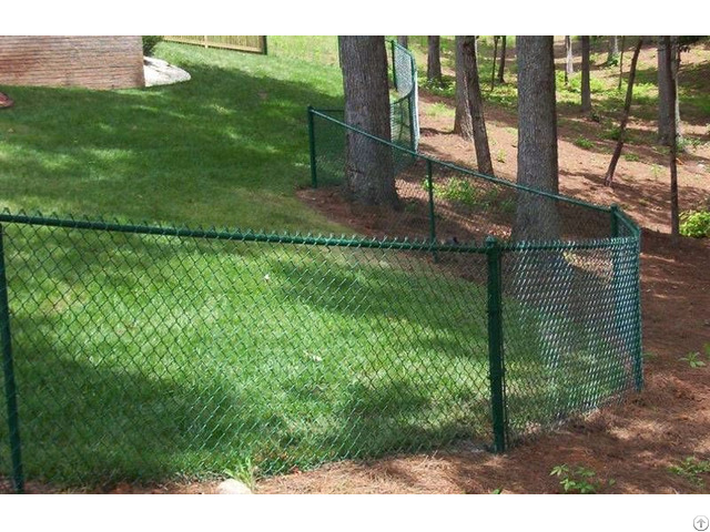 Green Chain Link Fence Fabric