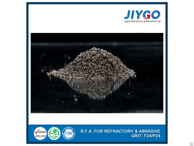 Jiygo Refractories Brick Raw Materials Brown Corundum Fraction