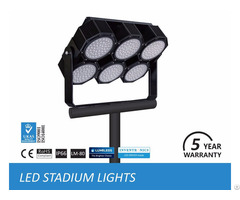 Led Stadium Lights Fixtures In Football Field, Sport Field Lighting