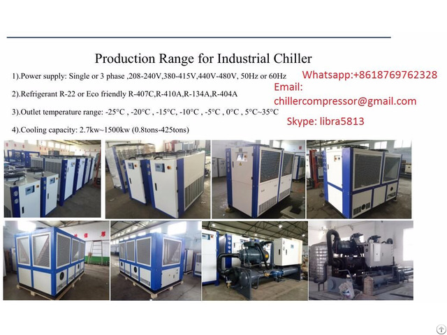 Industrial Water Chiller 2kw To 1500kw