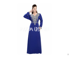 Dubai Kaftan With Bling Embroidery For Women Only