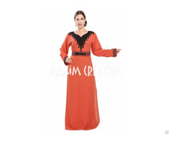 Fancy Dubai Kaftan With New Embroidery For Women Only