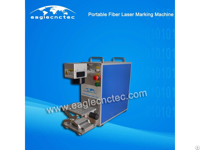 Portable Cnc Fiber Laser Nameplate Marking Machine For Sale